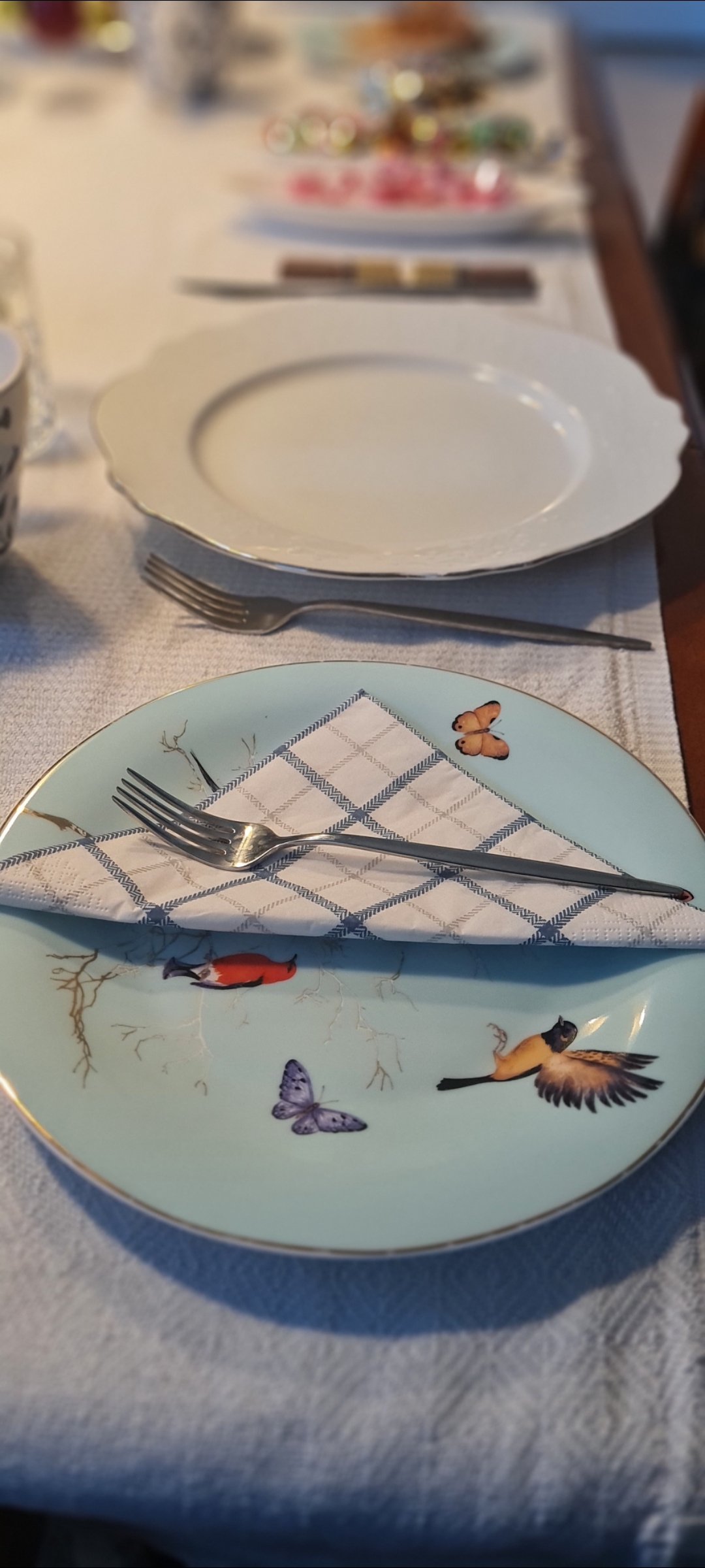 En minnesstund och välja raw food till gästerna