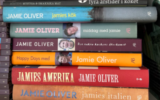 Jamie Oliver och hans kokböcker